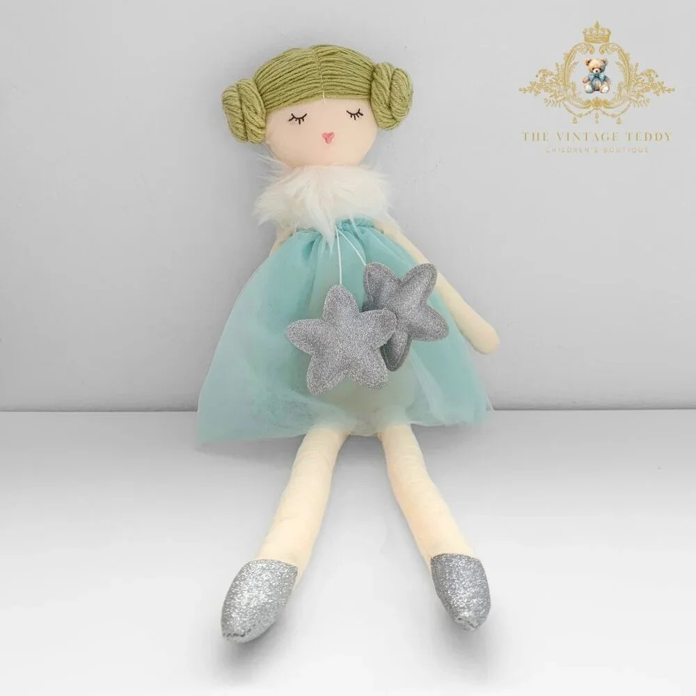 NWT Pretty Girls Princess Ballerina Plush Dolly Handmade Doll Cute Kids Toys - Picture 1 of 4
